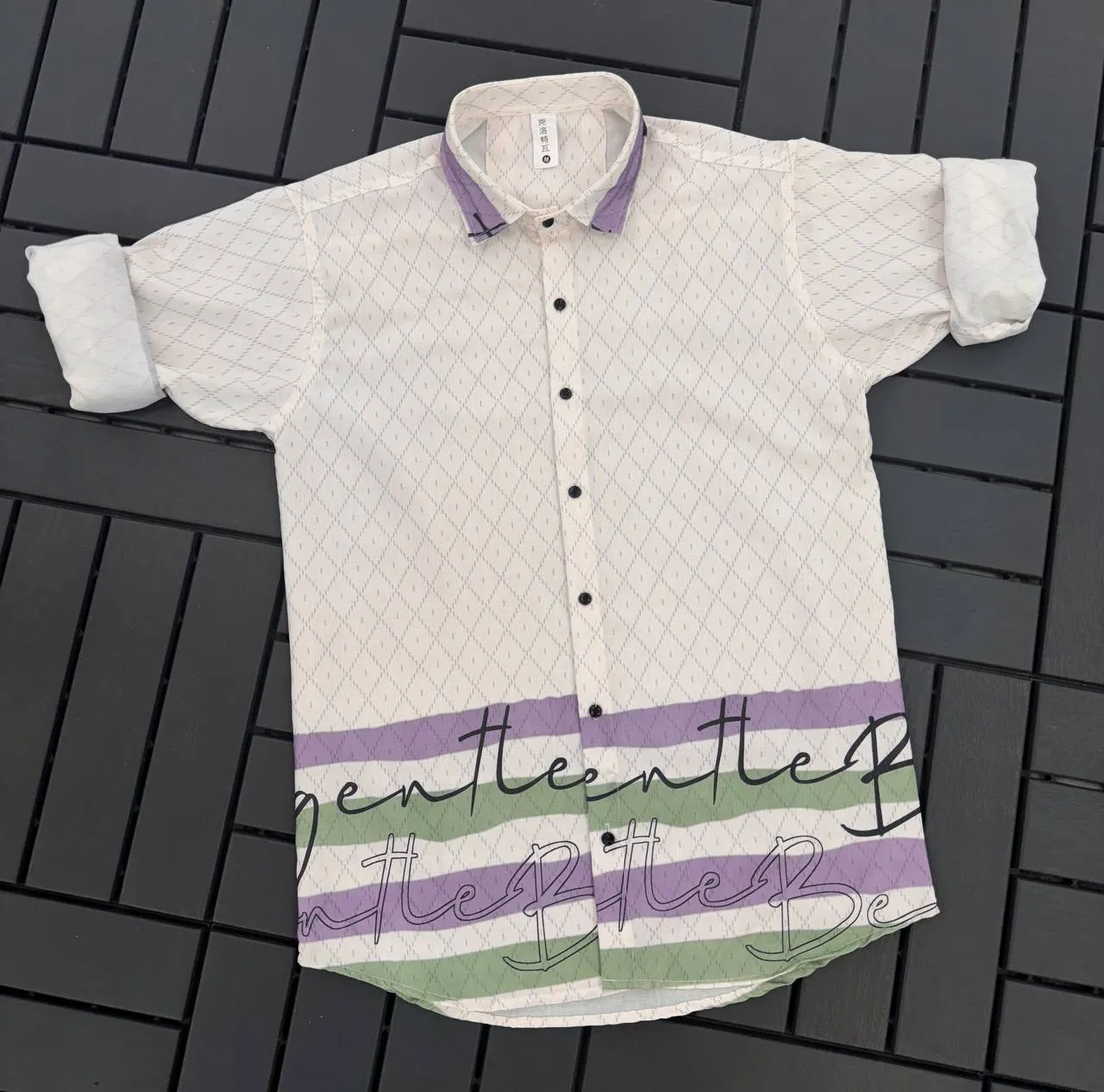 LTT Vol 33 Cottan Linen Printed Shirt Men's Wear