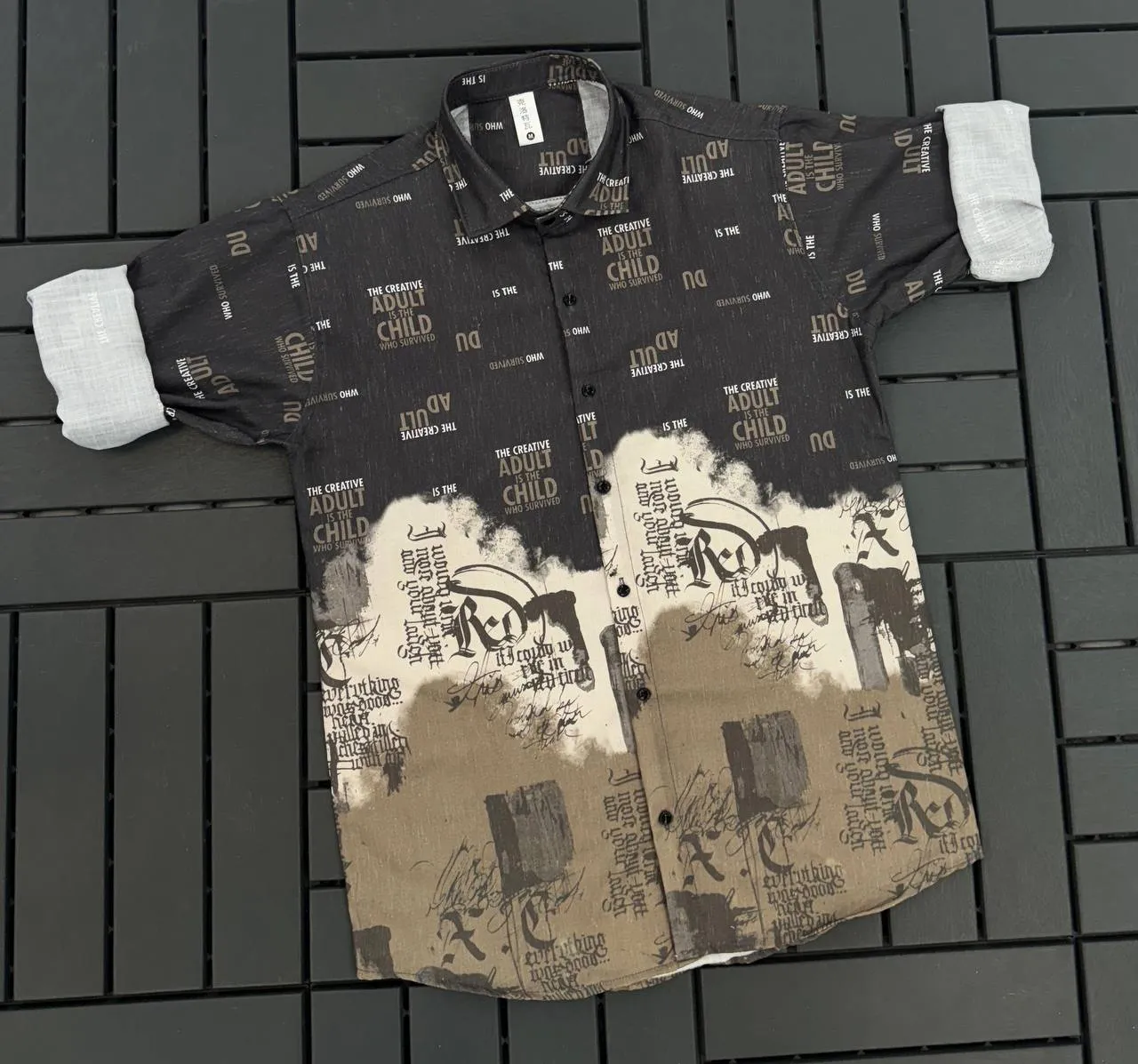 LTT Vol 37 Cottan Linen Designer Traditional Shirt Men's Wear