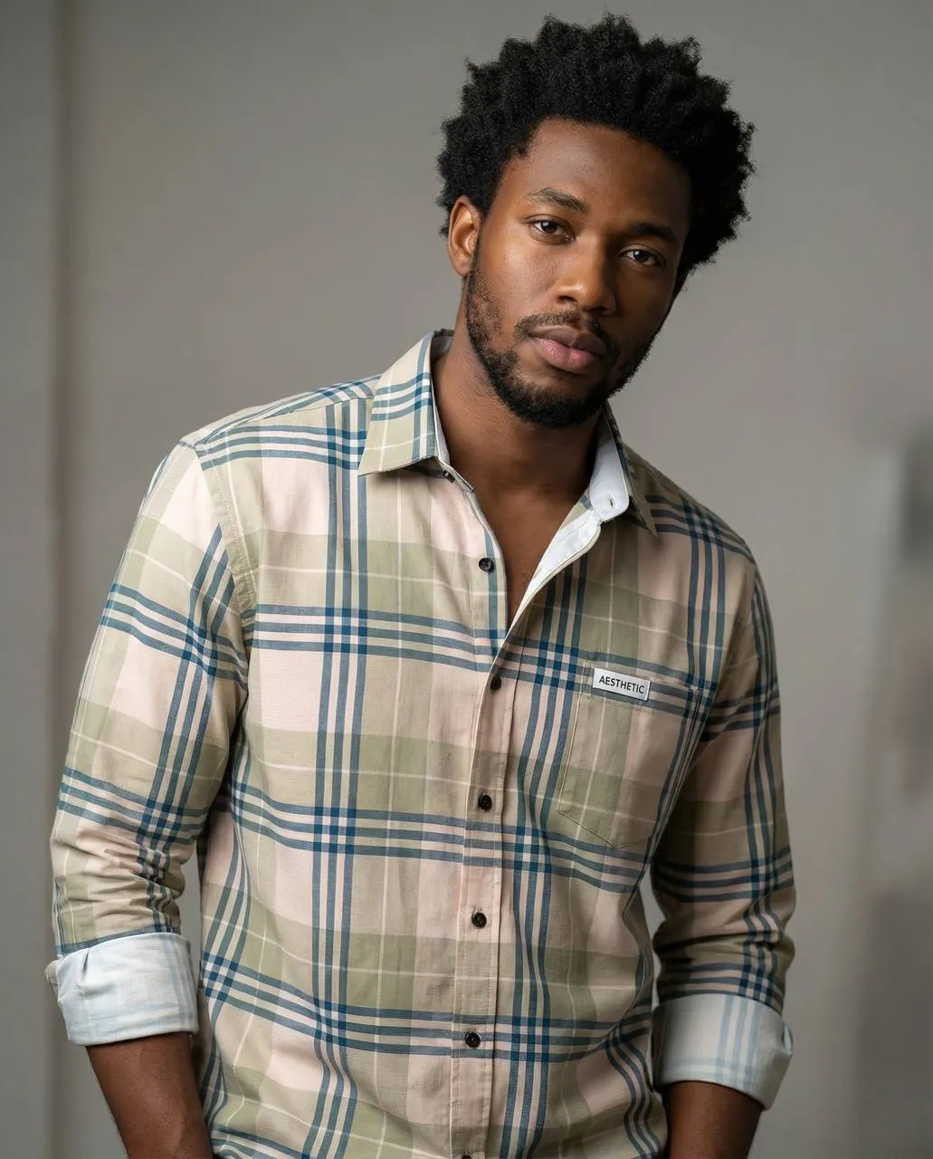 LTT Vol 38 Linen Printed Shirt Men's Wear