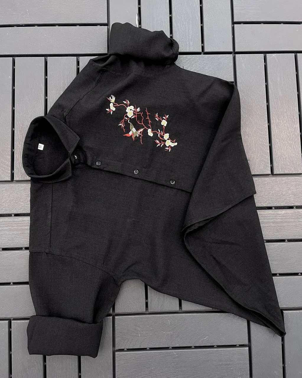 LTT Vol 39 Linen Embroidery Work Shirt Men's Wear