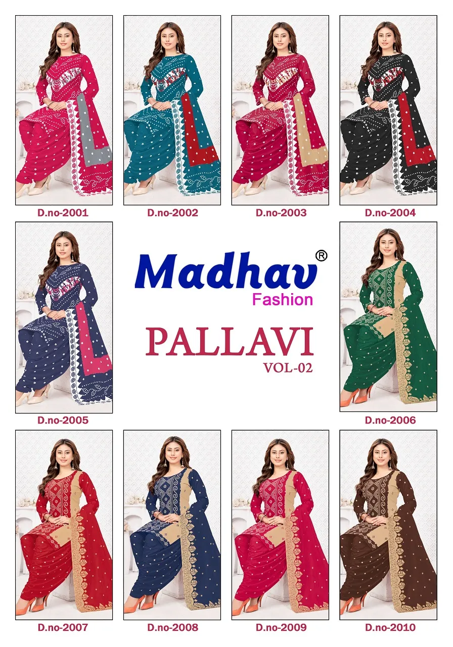 Madhav Pallavi Vol 2 Unstitched Suits