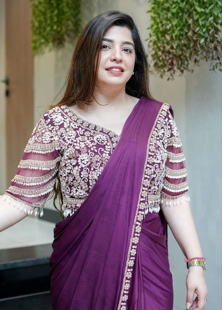 Madhuri 221 Heavy Rangoli Ready To Wear Sarees