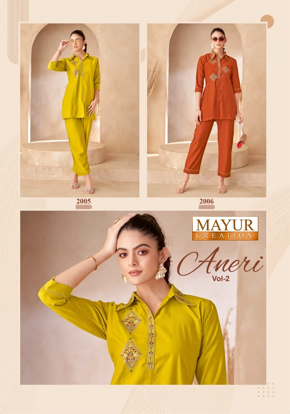 Mayur Aneri Vol 2 Co Ord Set