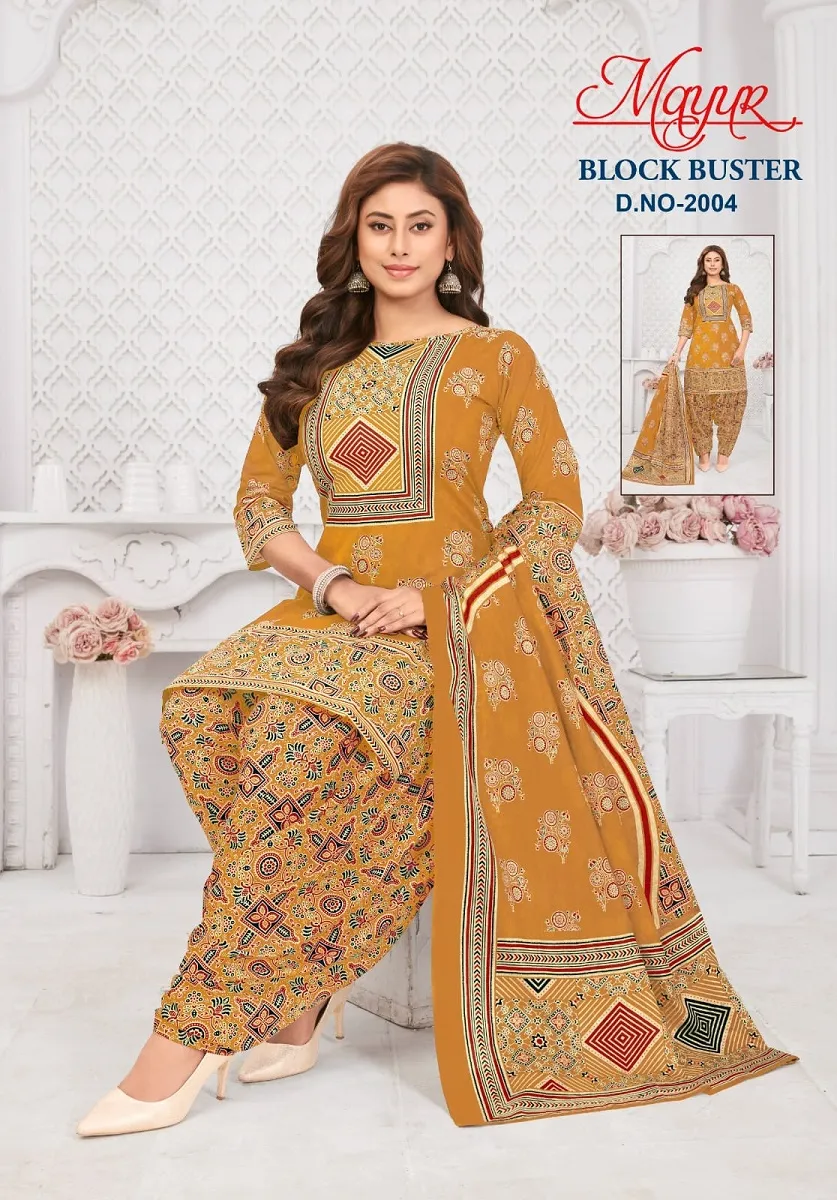 Mayur Block Buster Vol 2 Unstitched Suits