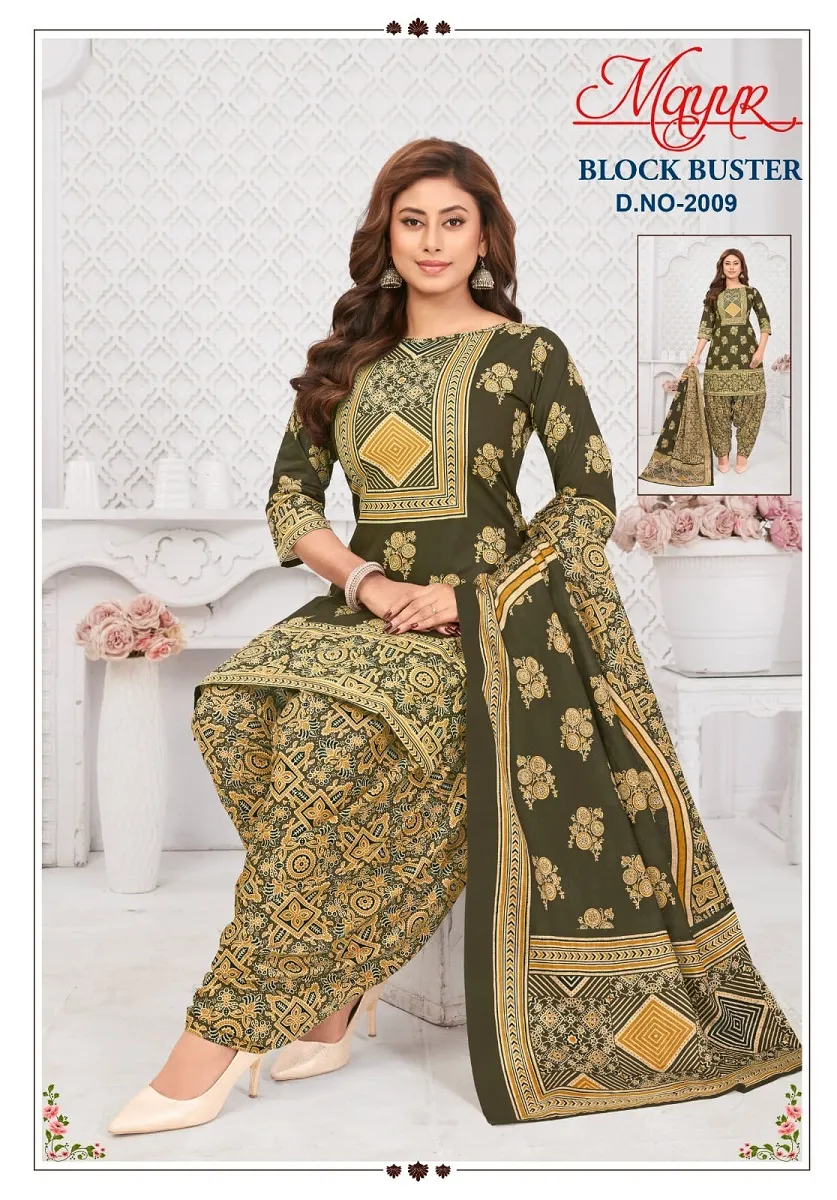 Mayur Block Buster Vol 2 Unstitched Suits