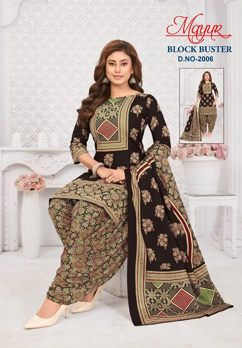 Mayur Block Buster Vol 2 Unstitched Suits