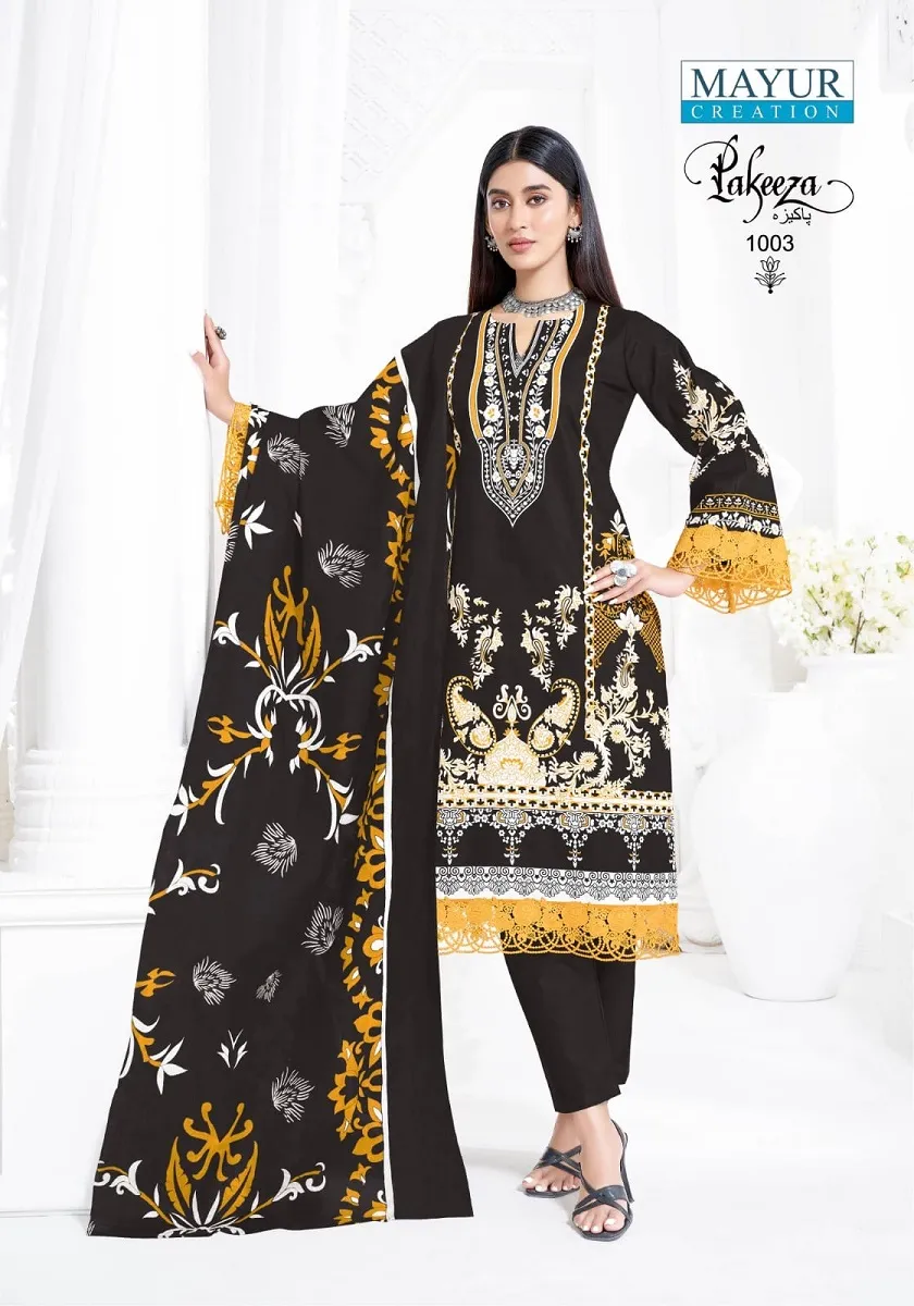Mayur Pakeeza Vol 1 Unstitched Suits
