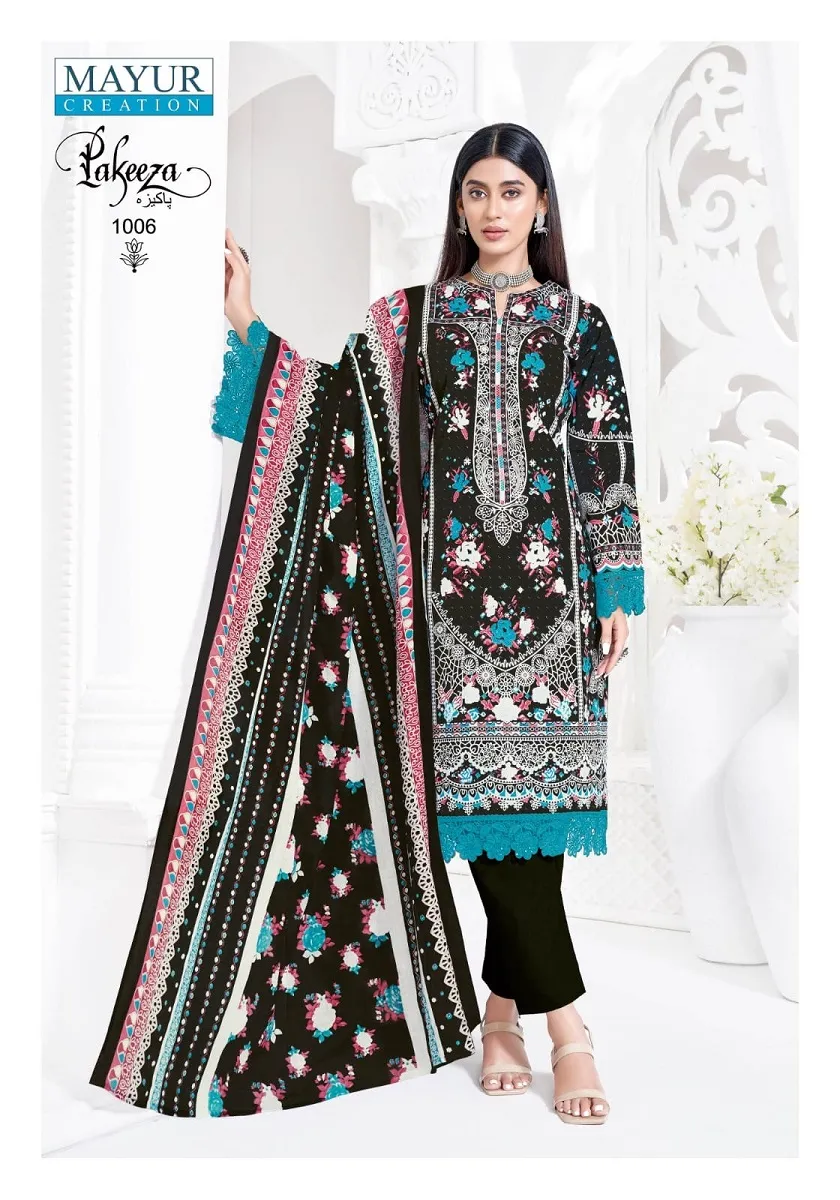Mayur Pakeeza Vol 1 Unstitched Suits
