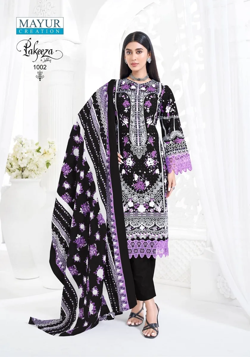 Mayur Pakeeza Vol 1 Unstitched Suits