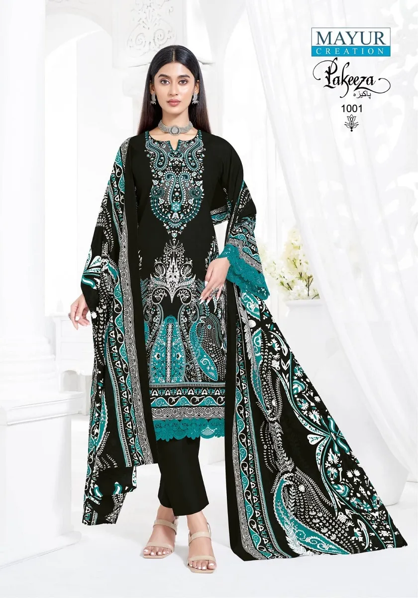 Mayur Pakeeza Vol 1 Unstitched Suits