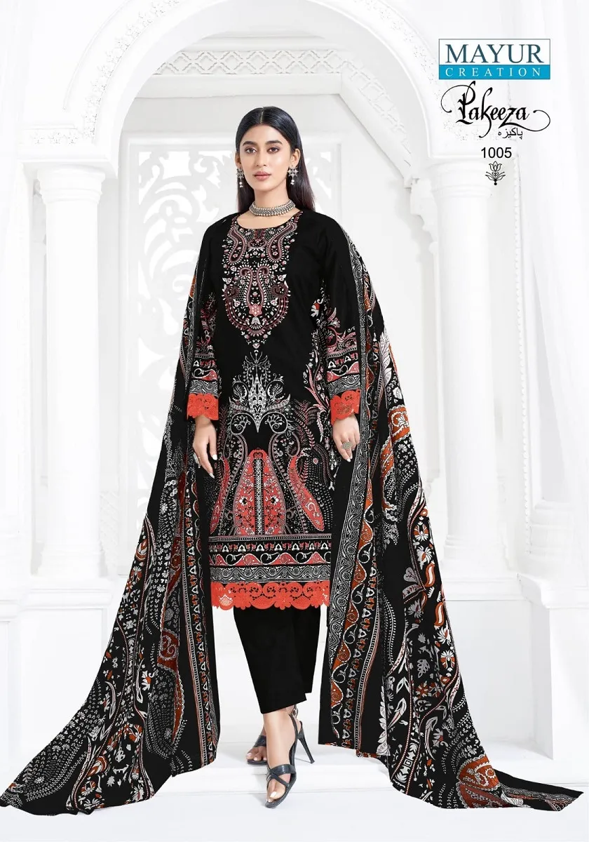 Mayur Pakeeza Vol 1 Unstitched Suits