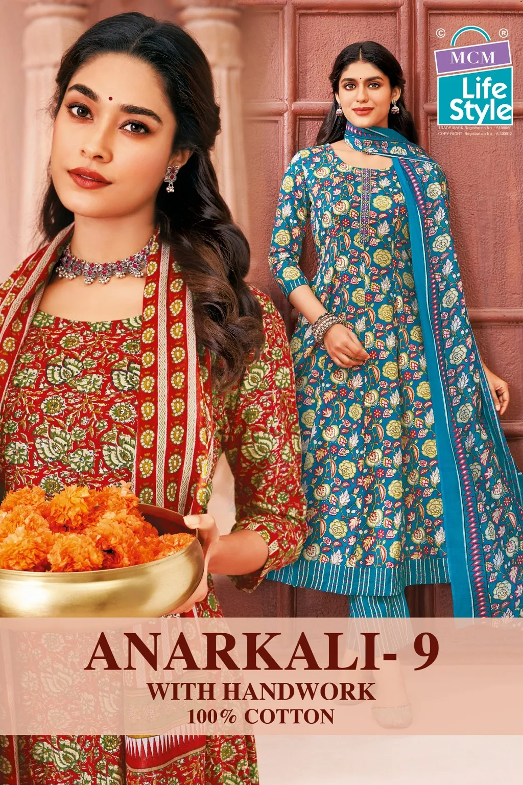 MCM Anarkali Vol 9 Stitched Suits