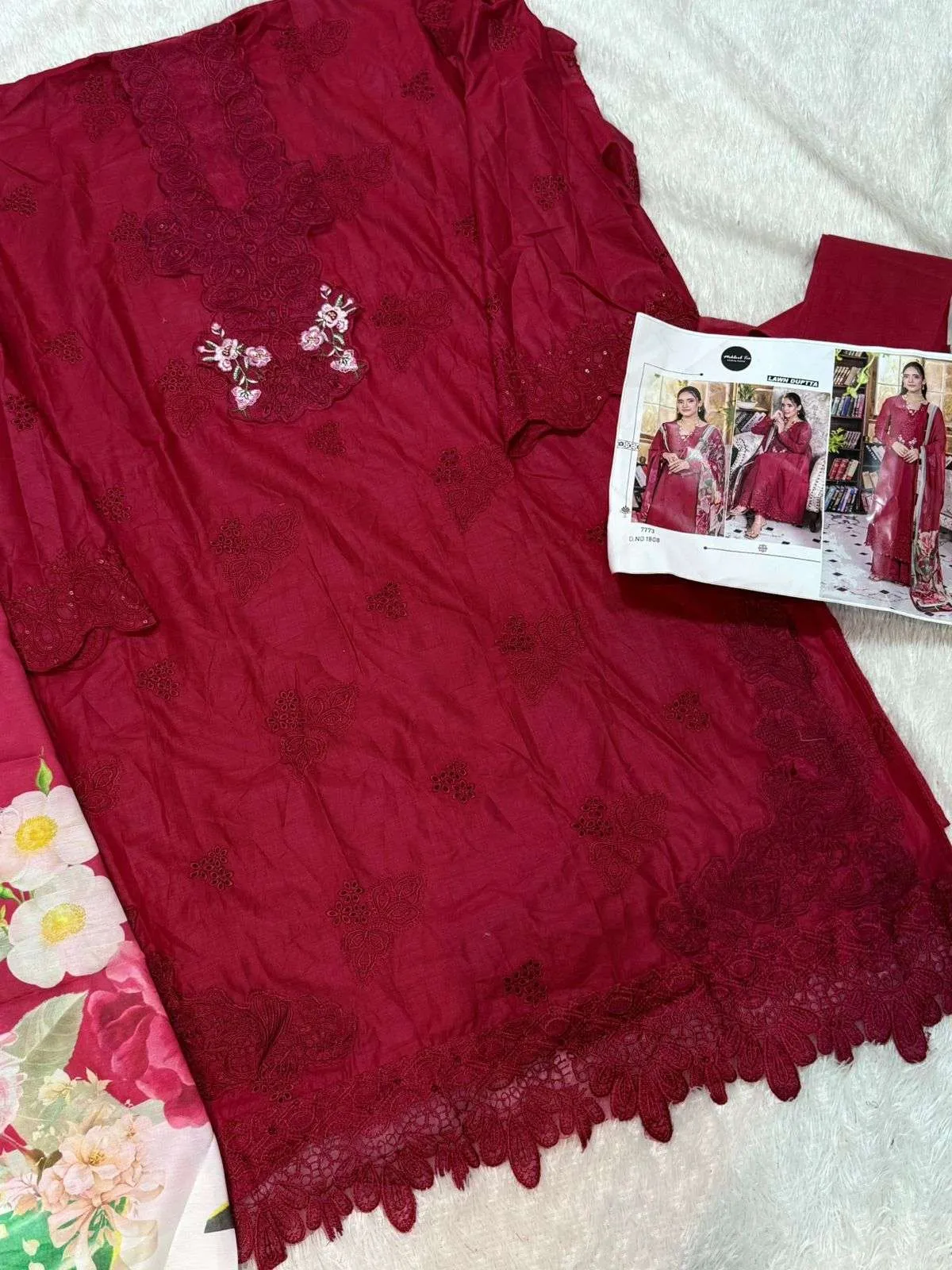 Mehboob Tex Design No - 1808-1809 Pakistani Suits