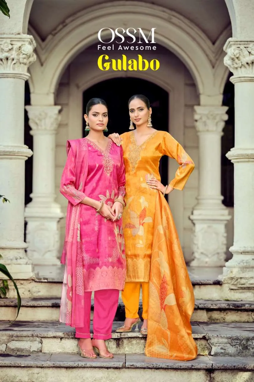 Ossm Gulabo Readymade Suits