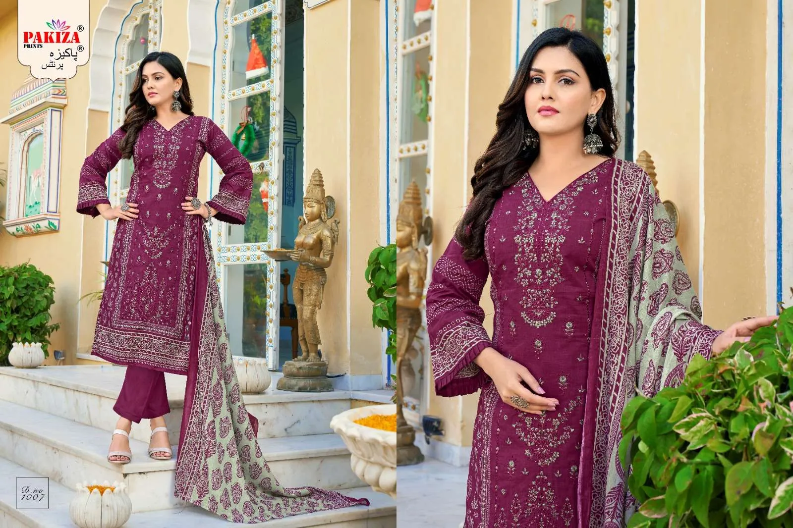 Pakiza Prints Abu Saeed Vol 10 Semi Stitched Suits
