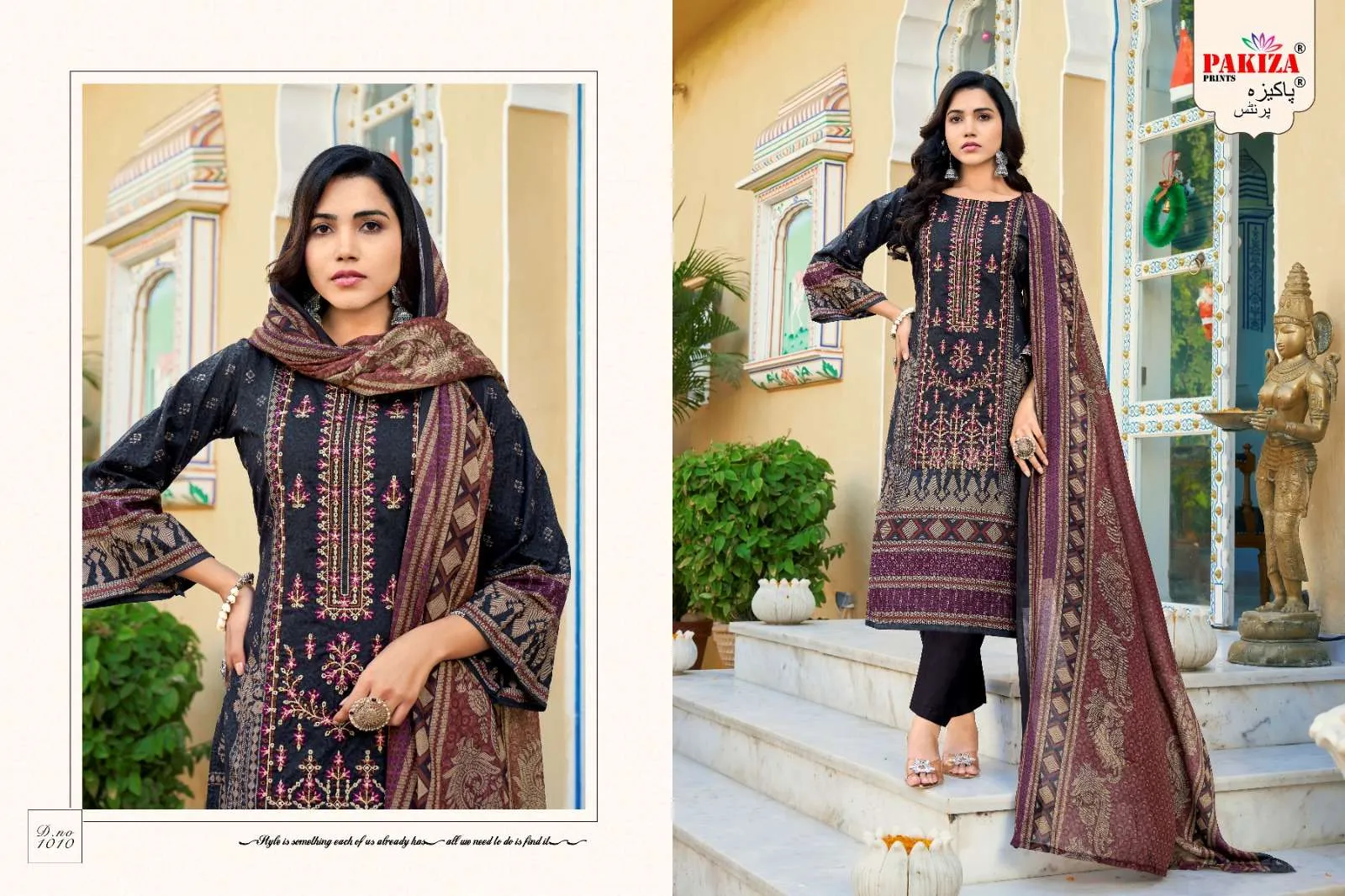 Pakiza Prints Abu Saeed Vol 10 Semi Stitched Suits