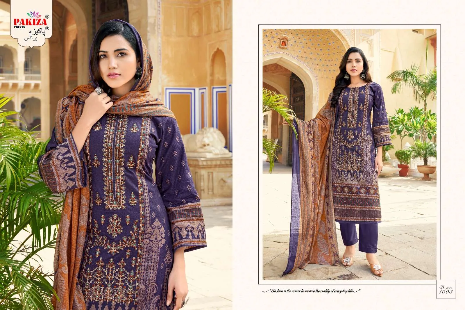 Pakiza Prints Abu Saeed Vol 10 Semi Stitched Suits