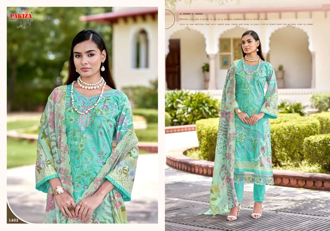 Pakiza Prints Farah Vol 4 Semi Stitched Suits