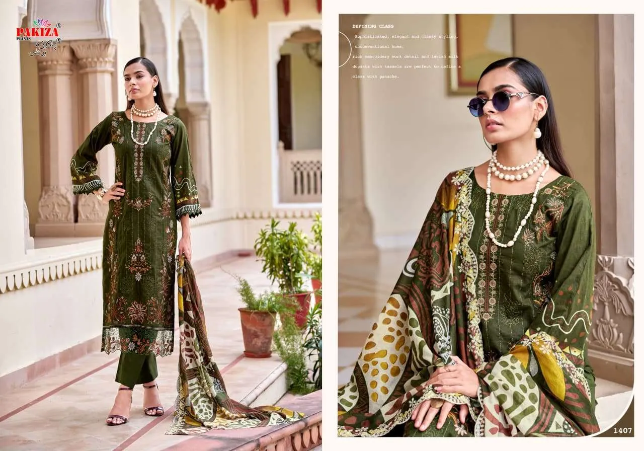 Pakiza Prints Farah Vol 4 Semi Stitched Suits