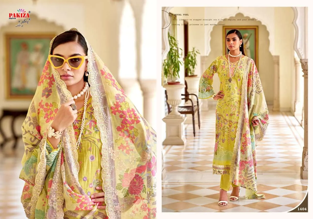 Pakiza Prints Farah Vol 4 Semi Stitched Suits