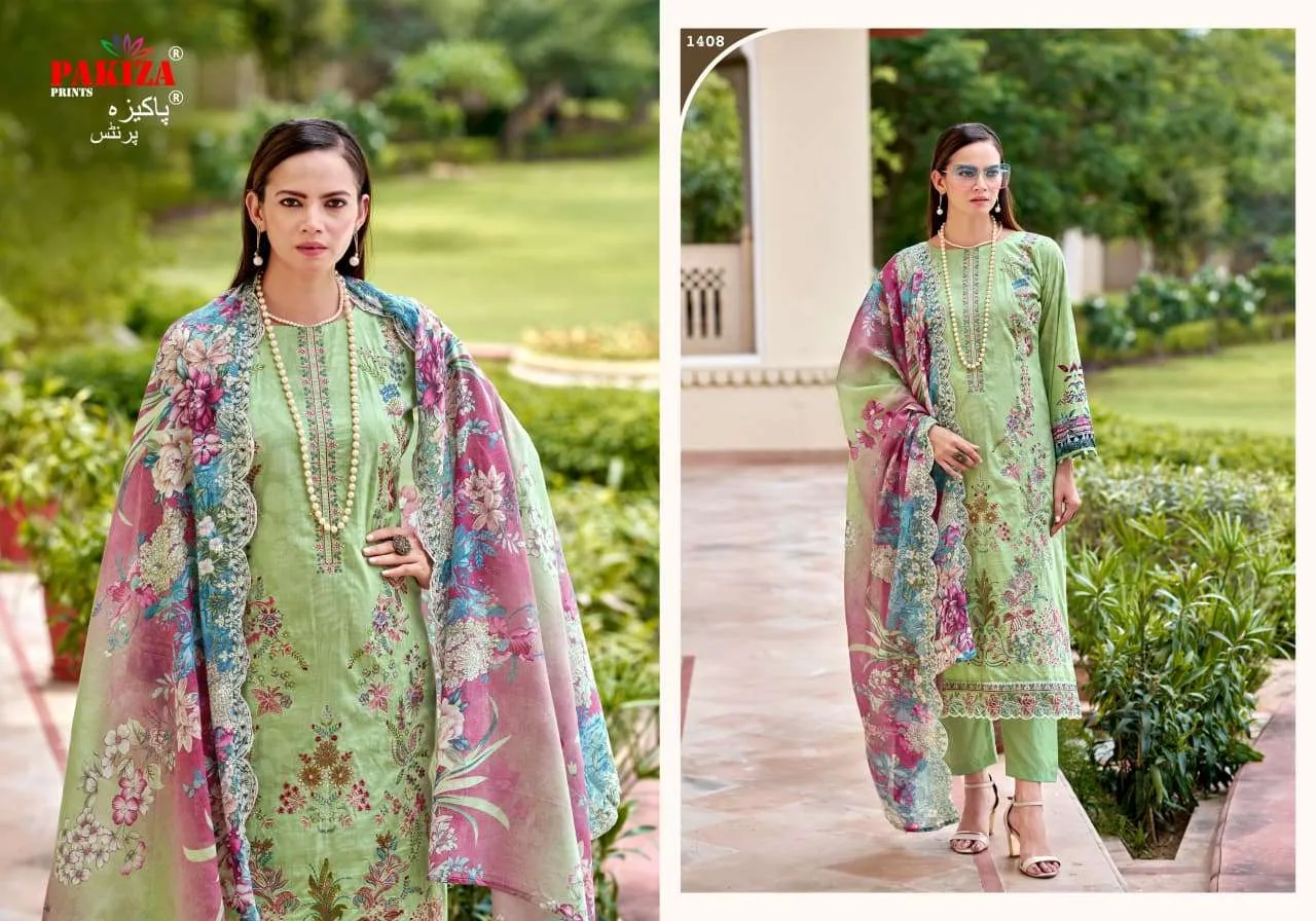 Pakiza Prints Farah Vol 4 Semi Stitched Suits