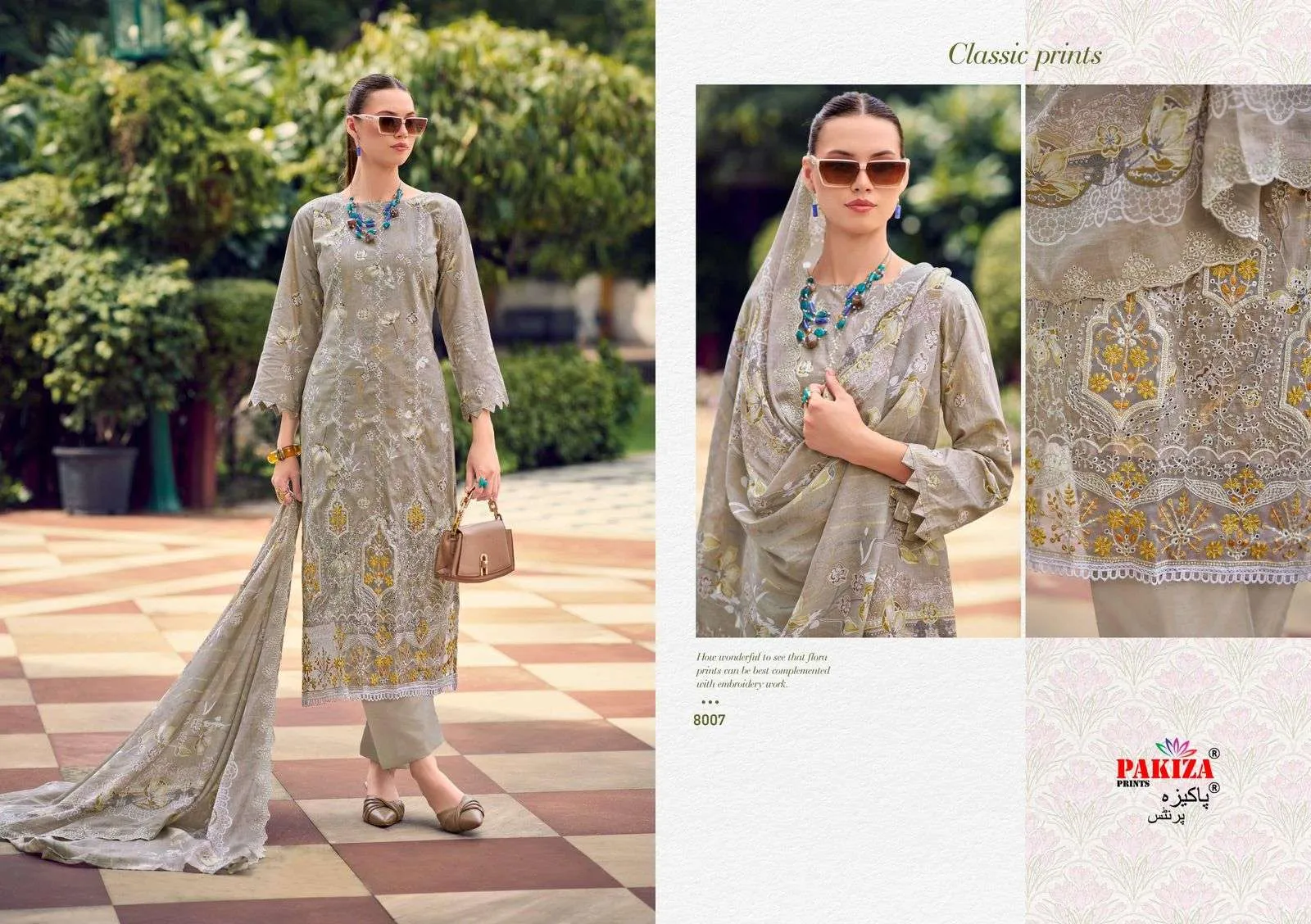 Pakiza Prints Humnawa Vol 8 Semi Stitched Suits