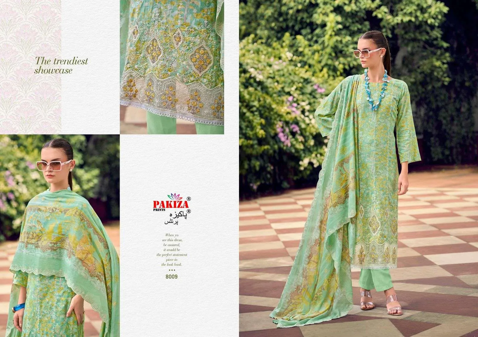 Pakiza Prints Humnawa Vol 8 Semi Stitched Suits