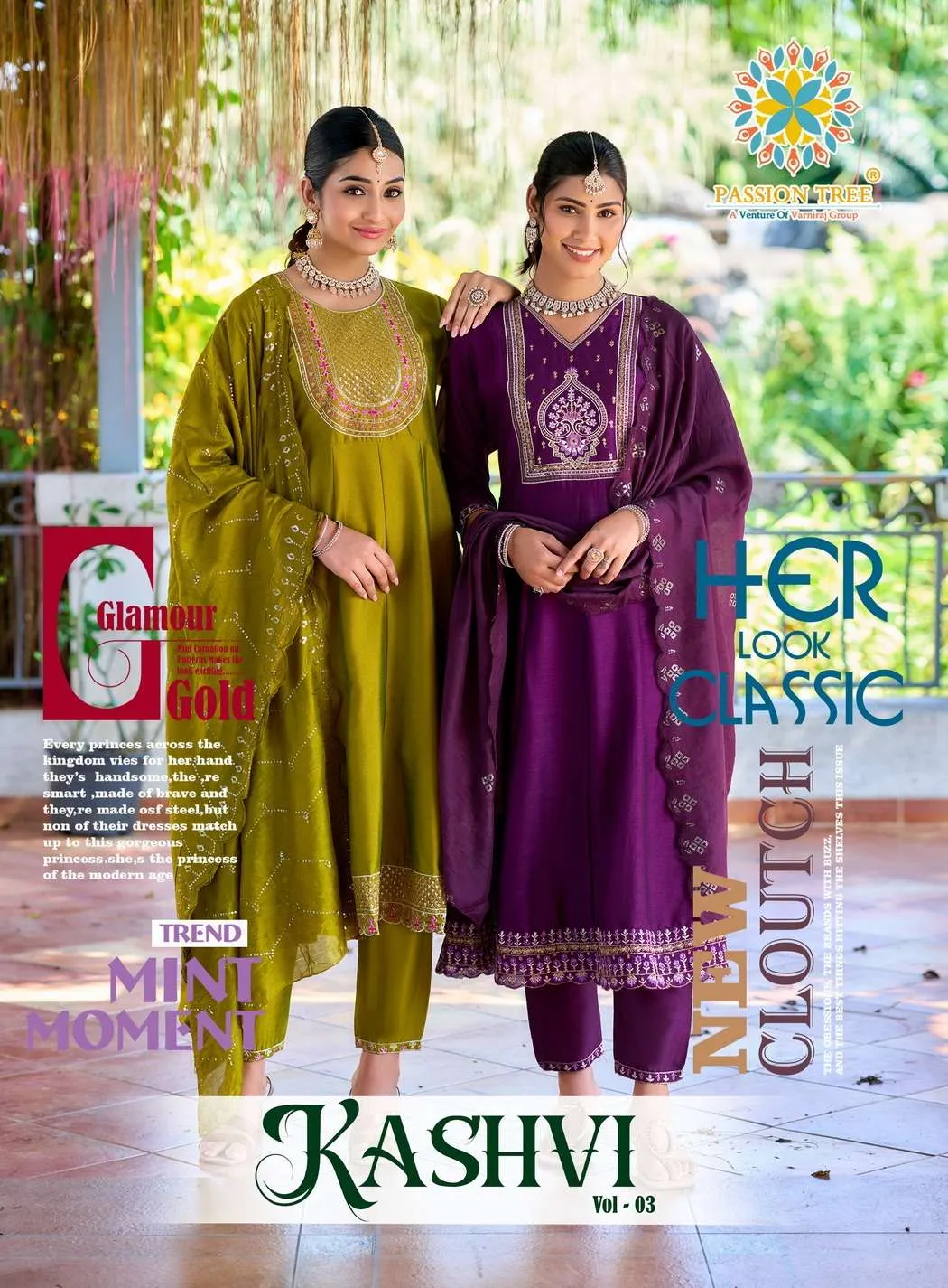 Passion Tree Kashvi Vol 3 Readymade Suits