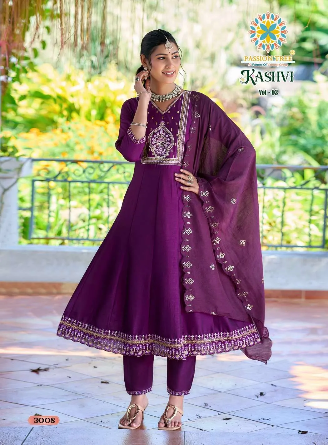 Passion Tree Kashvi Vol 3 Readymade Suits