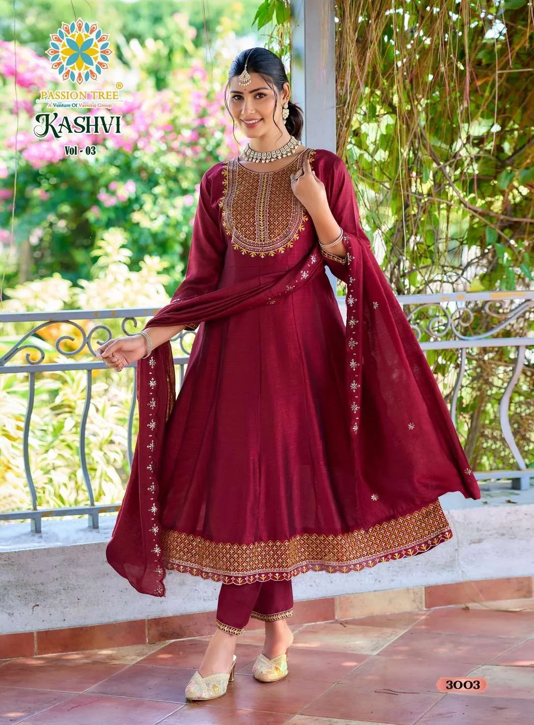 Passion Tree Kashvi Vol 3 Readymade Suits