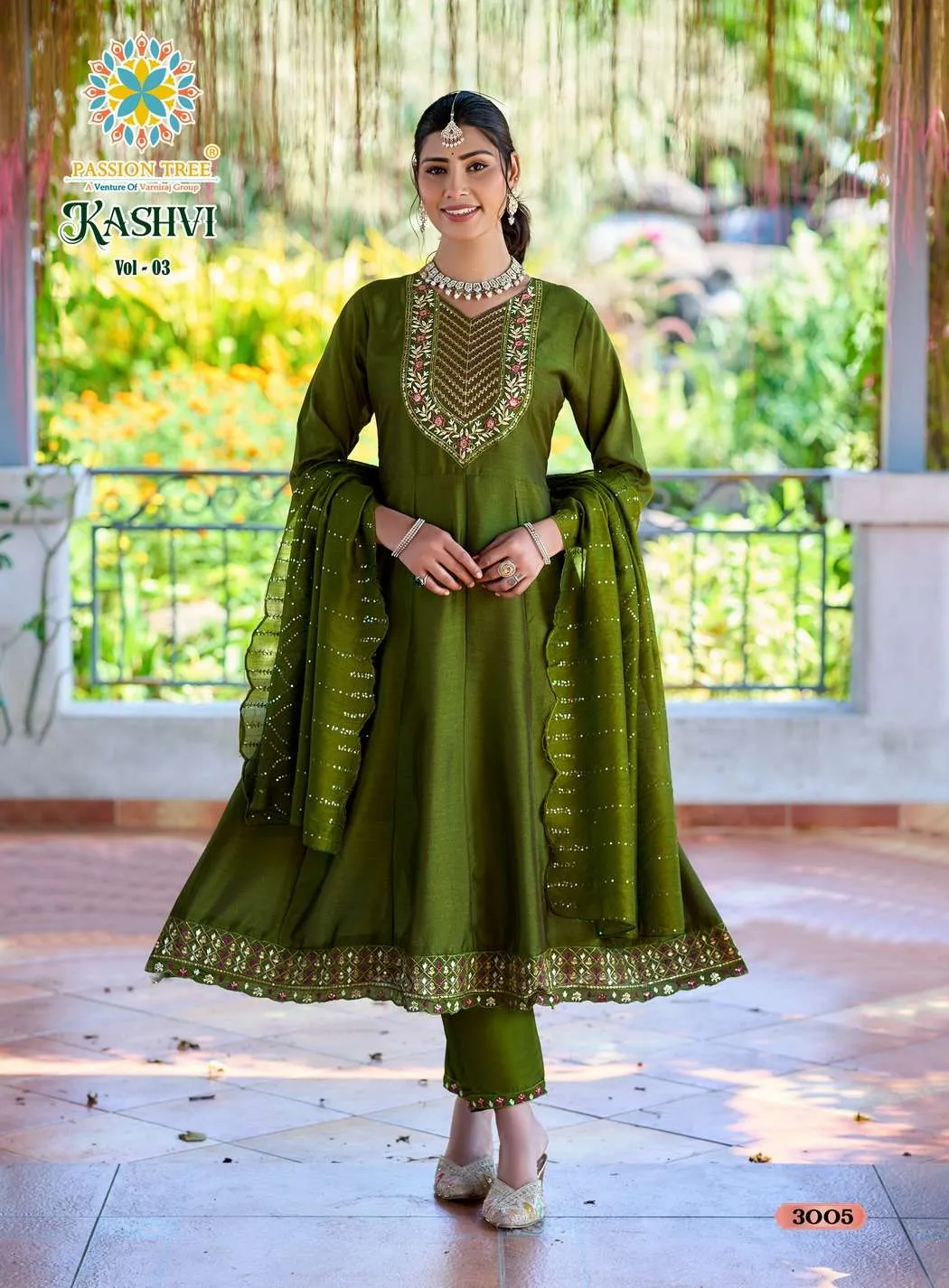 Passion Tree Kashvi Vol 3 Readymade Suits