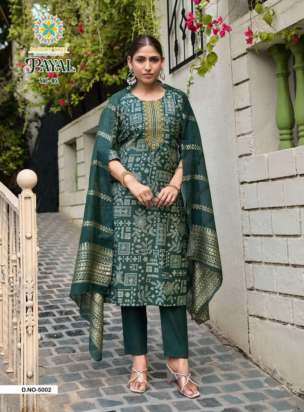 Passion Tree Payal Vol 5 Readymade Suits