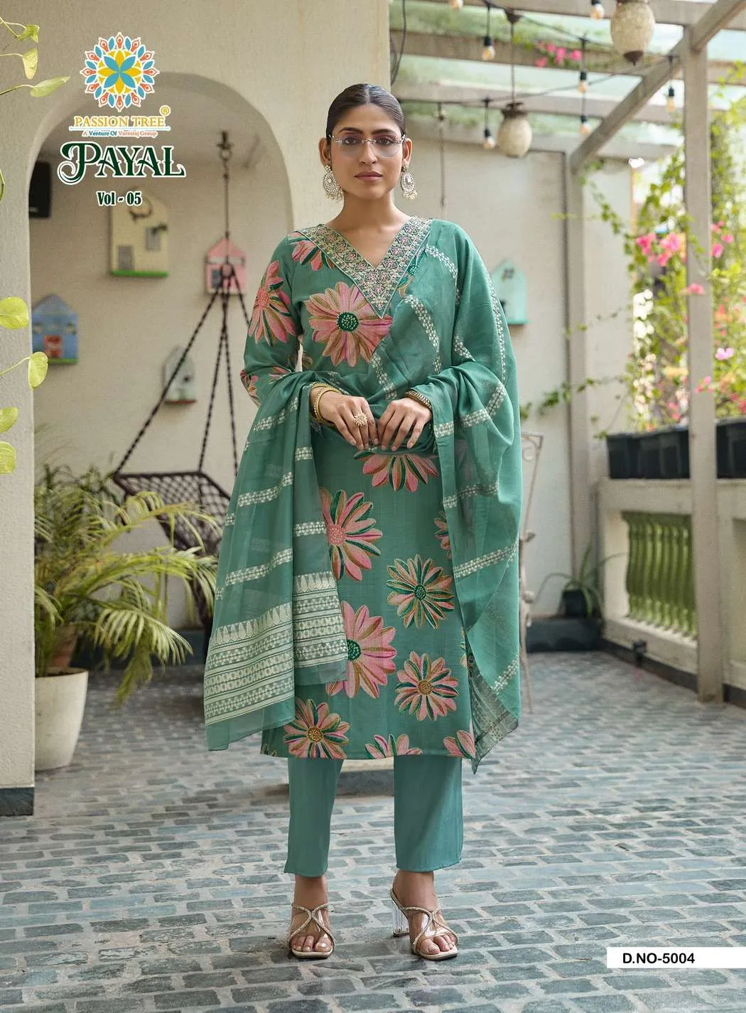 Passion Tree Payal Vol 5 Readymade Suits