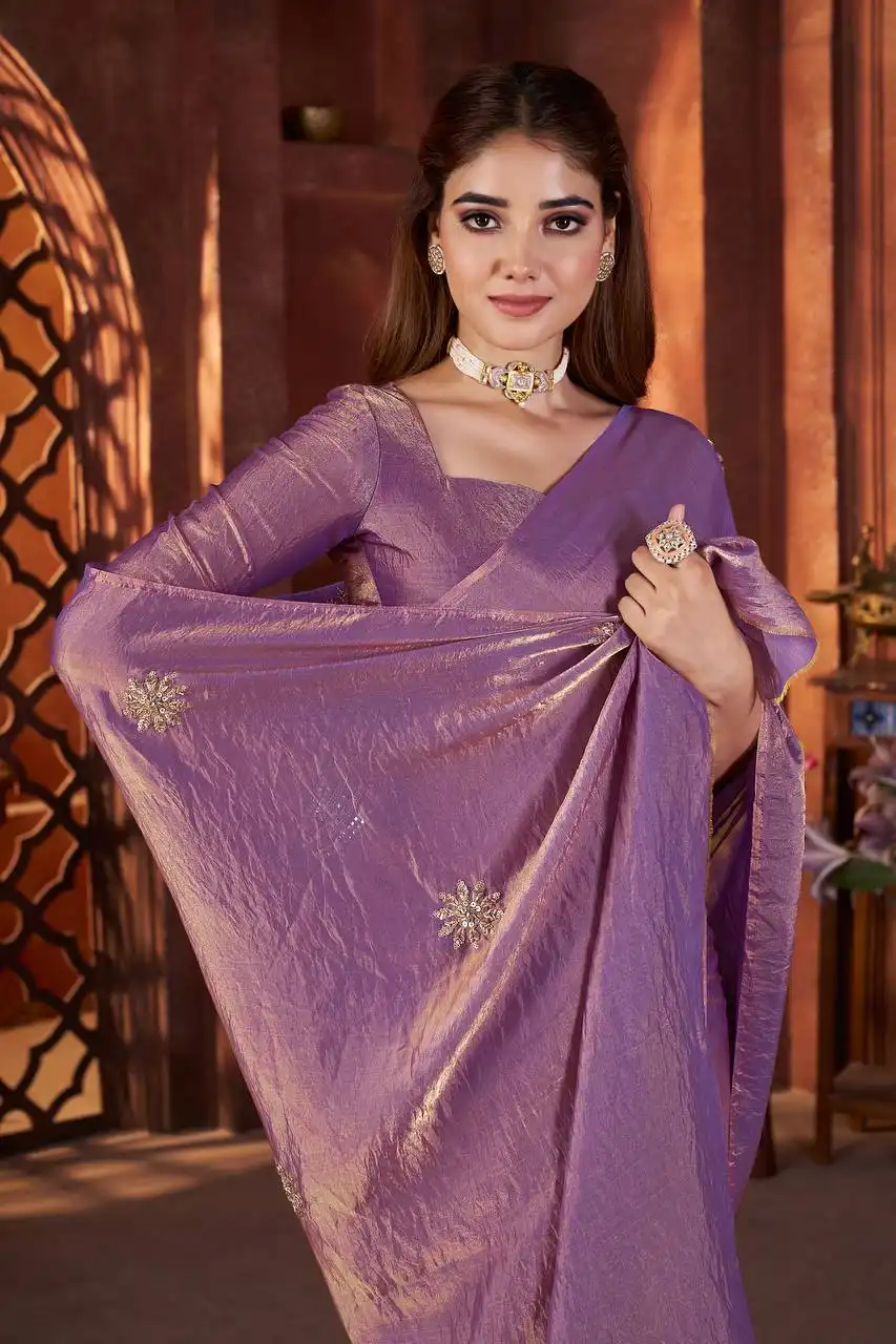 RBC 6018 Fandy Satin Silk Festival Saree Collection