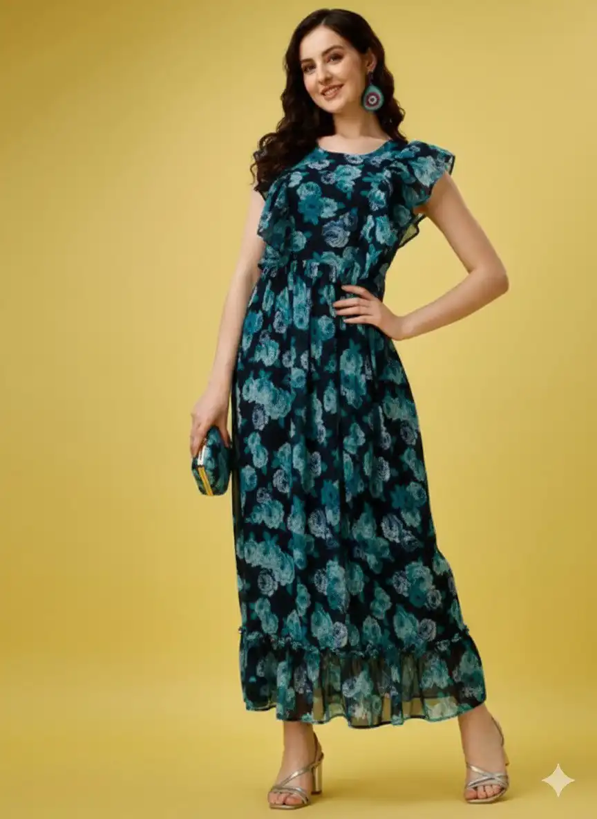 Shiv Vol 98 Printed Long Kurti Collection Below 500