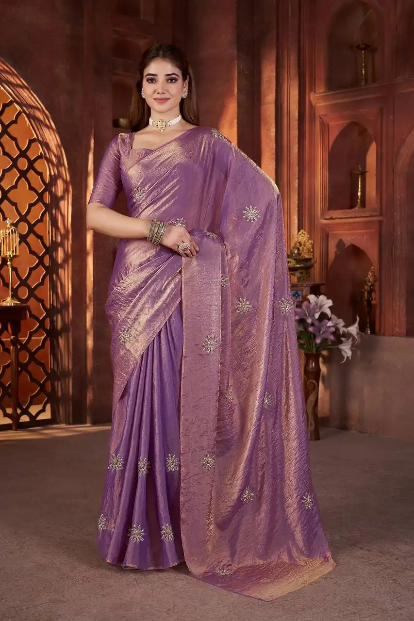 RBC 6018 Fandy Satin Silk Festival Saree Collection