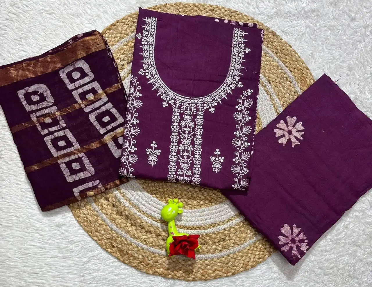 Lakhani Vol 17 Pure Cotton Embroidery Dress Material