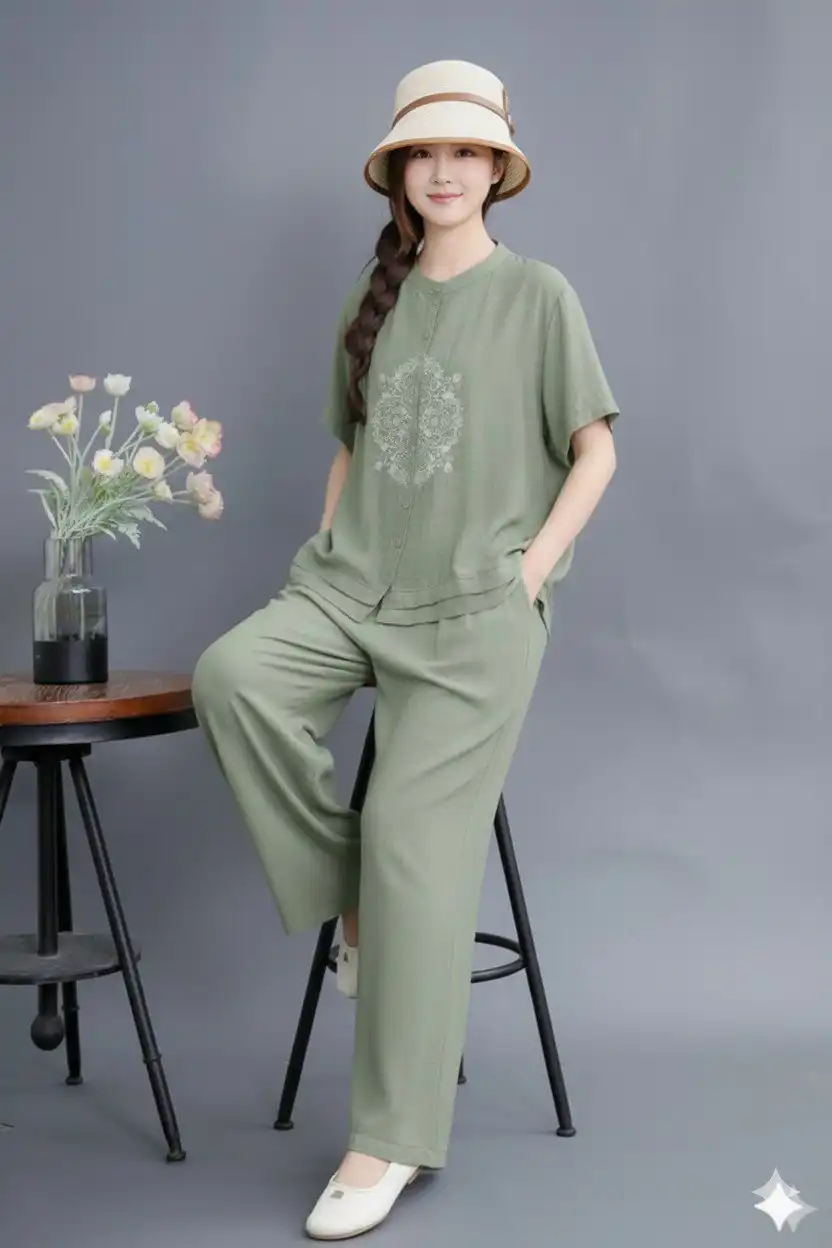 Shiv Vol 151 Cotton Embroidery Co Ord Set Colletion