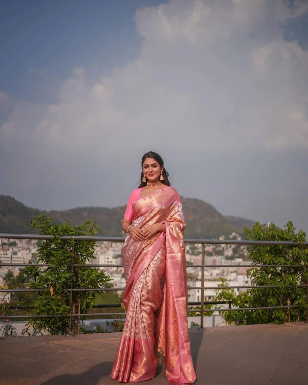 Rani 6078 Soft Lichi Silk Jacquard Bollywood Saree