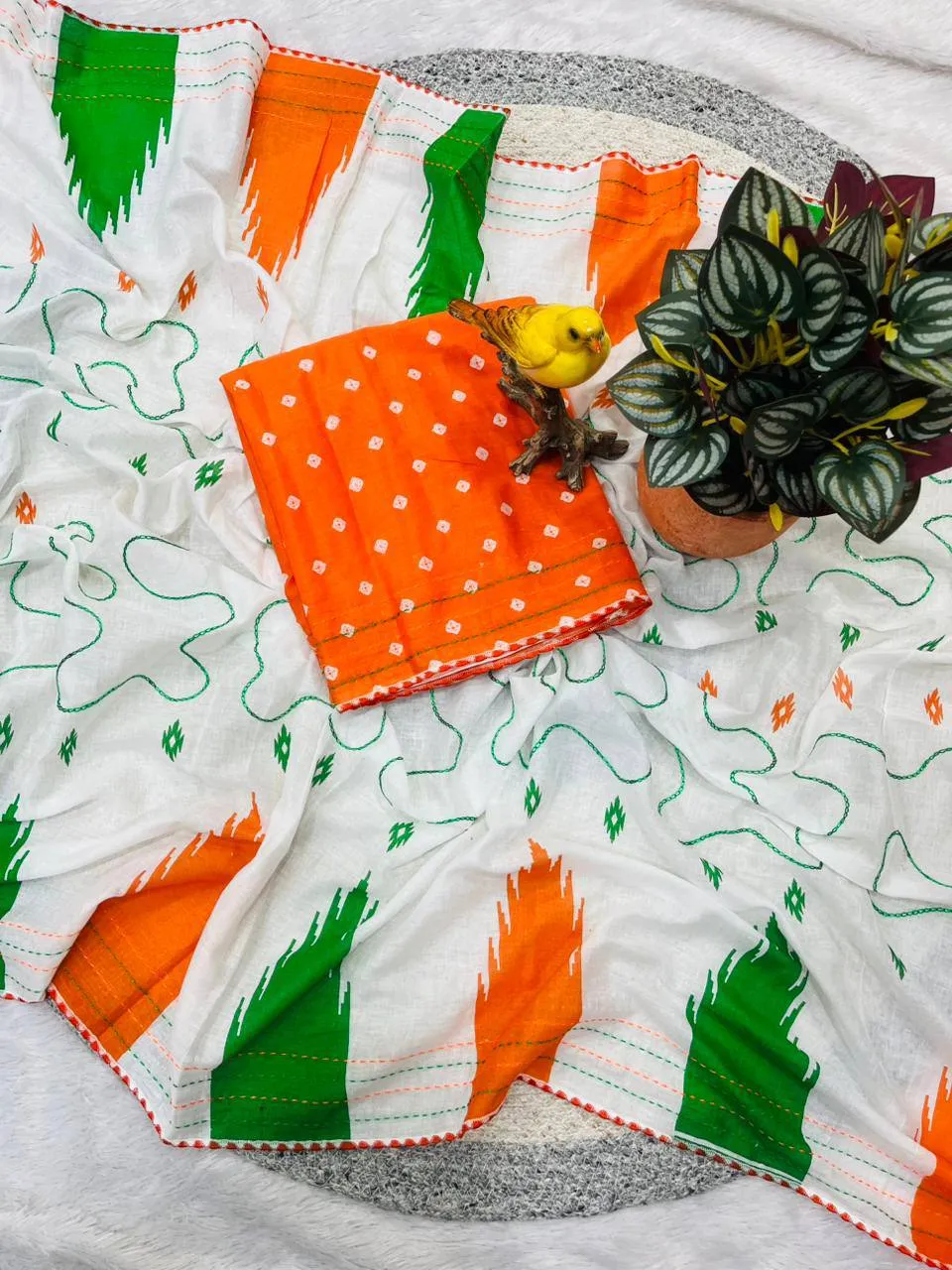 RBC Tiranga Cotton Republic day Special Sarees