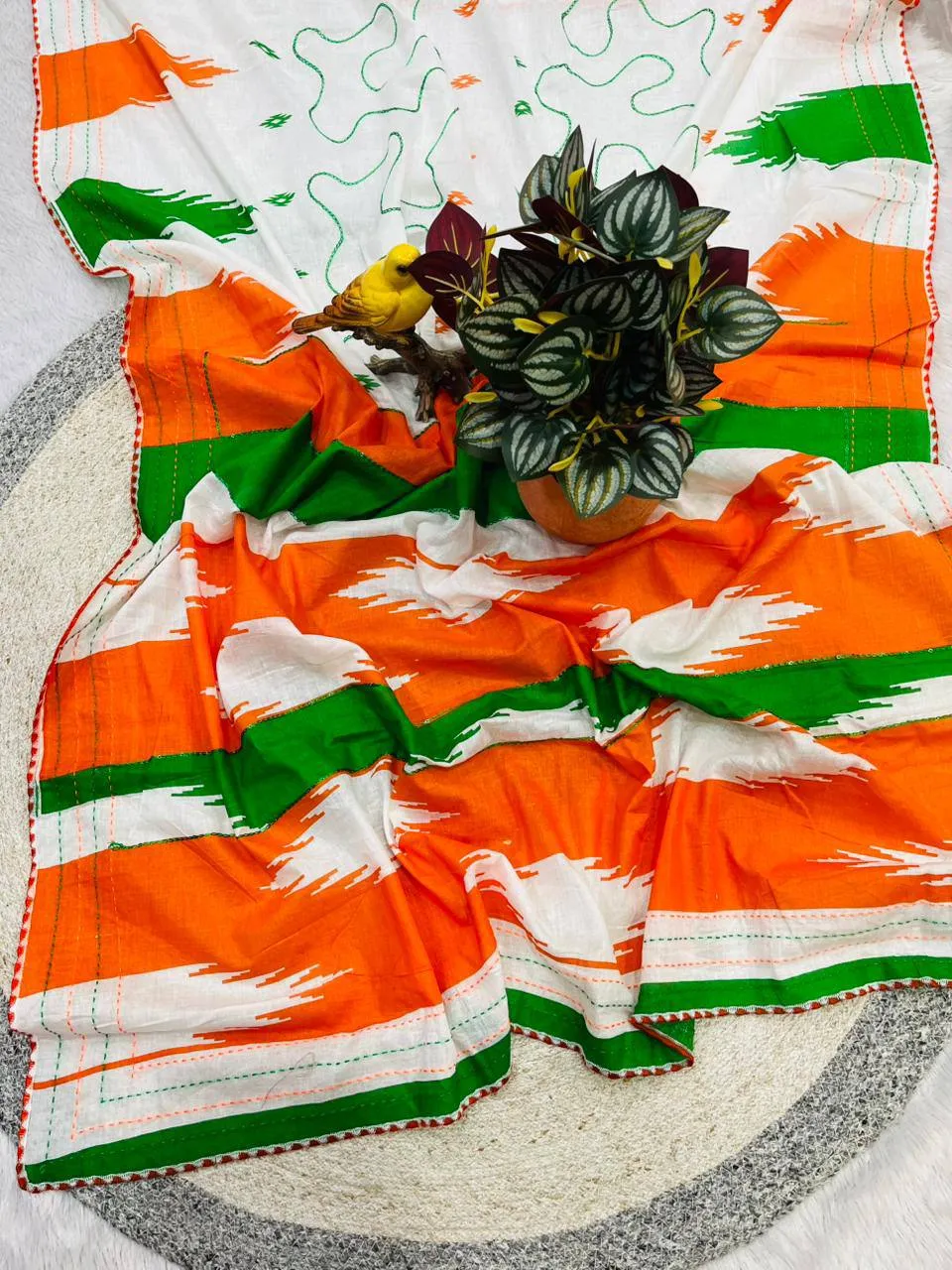 RBC Tiranga Cotton Republic day Special Sarees