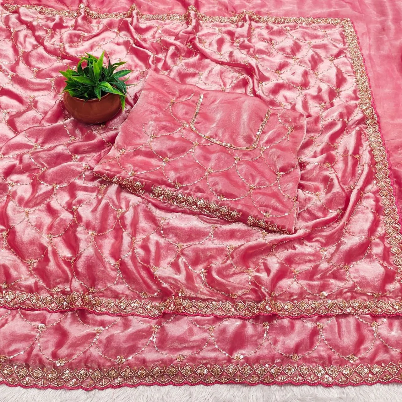 RC1 Vol 93 Avni Space Silk Beeds Work Sarees