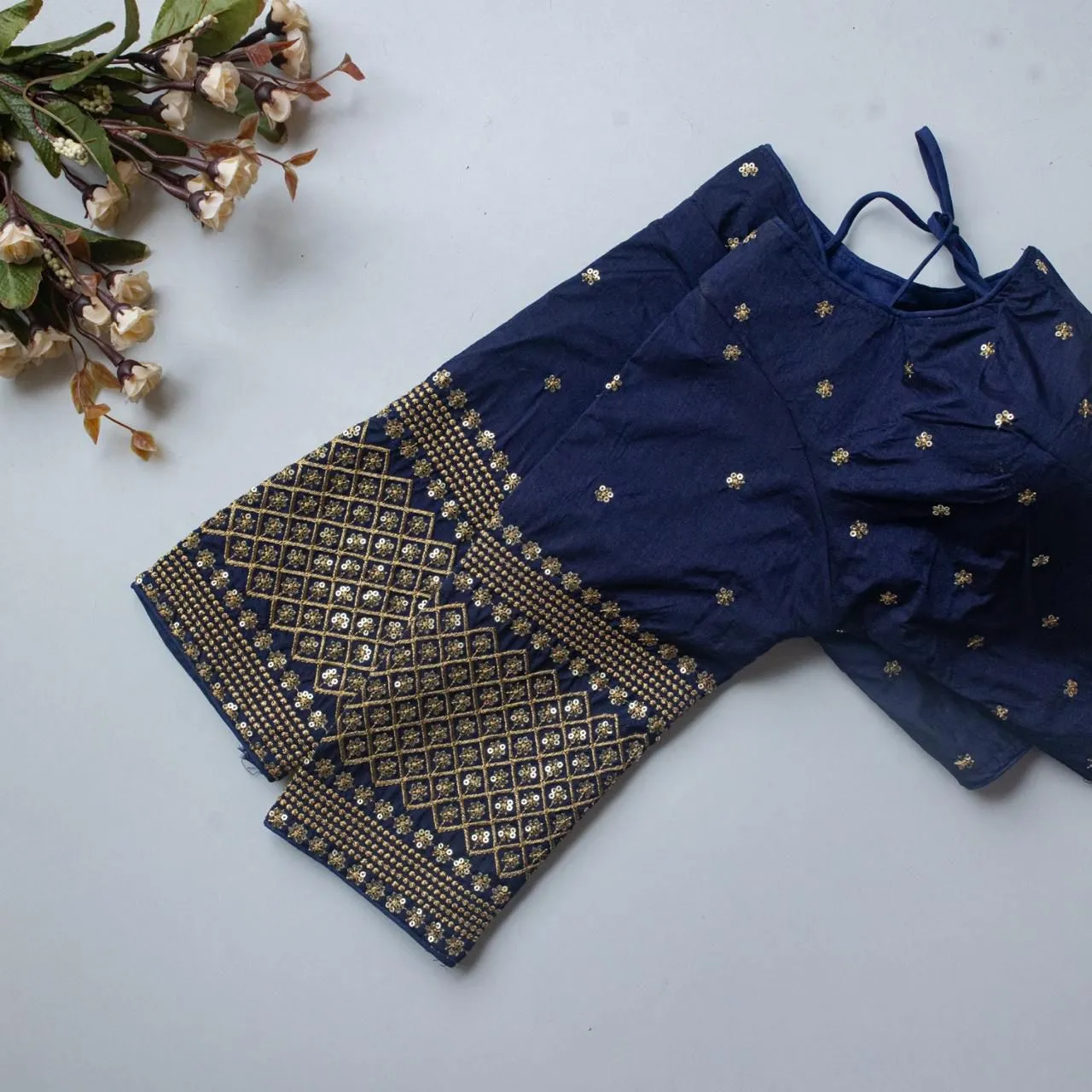 Ruhi Vol 103 Vichitra Silk Sequence Wedding Readymade Blouse