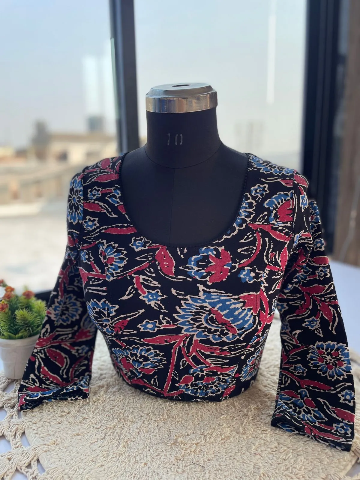 Ruhi Vol 80 Stretchable Cotton Ajrak Printed Readymade Blouse