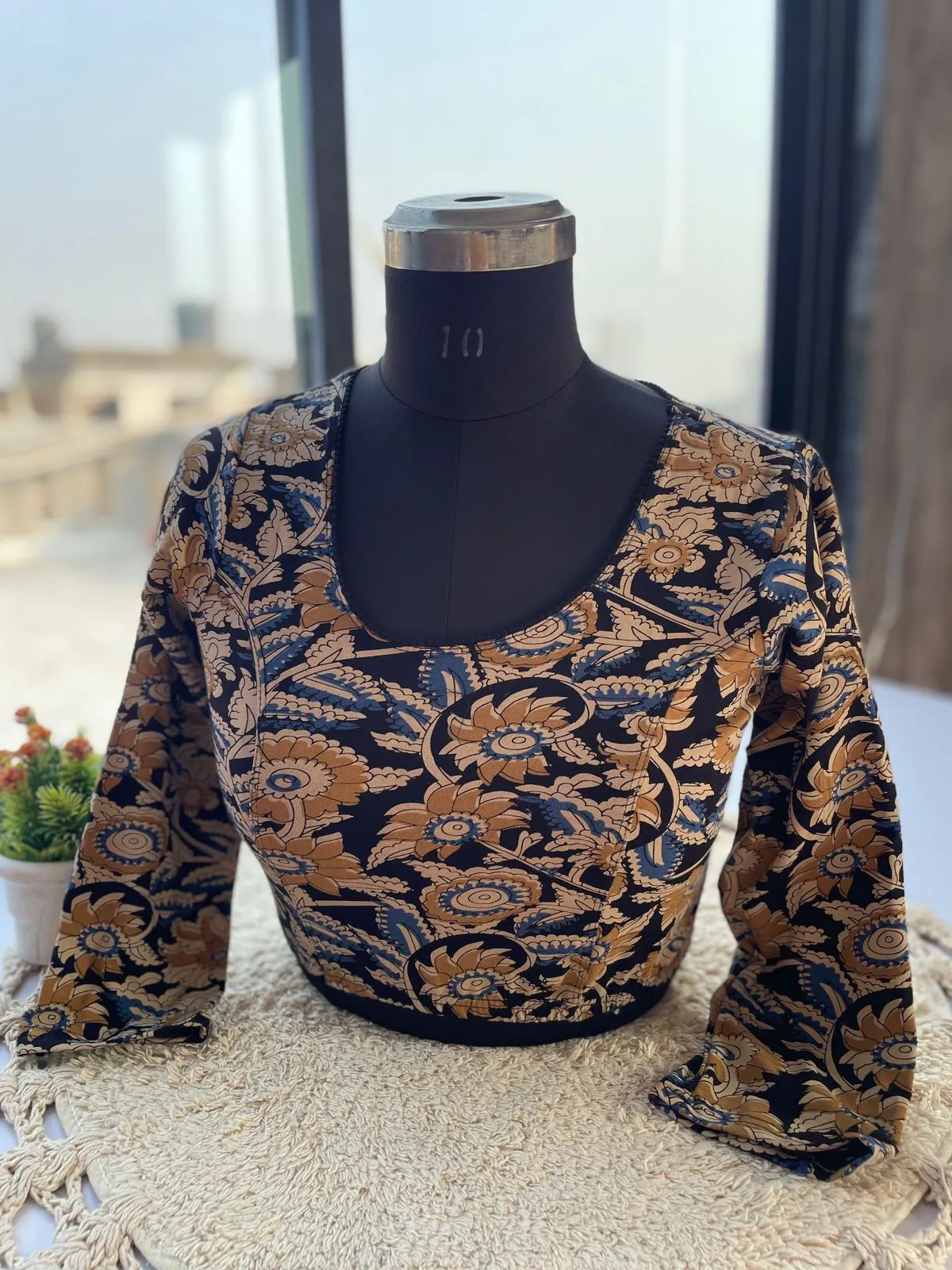 Ruhi Vol 80 Stretchable Cotton Ajrak Printed Readymade Blouse