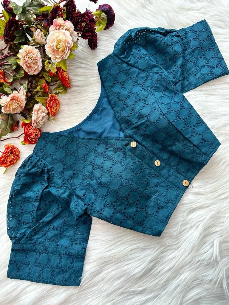 Ruhi Vol 98 Pure Cotton Designer Readymade Blouse