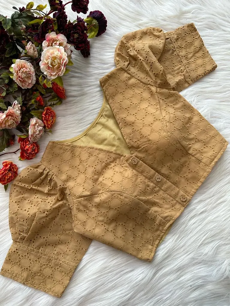 Ruhi Vol 98 Pure Cotton Designer Readymade Blouse