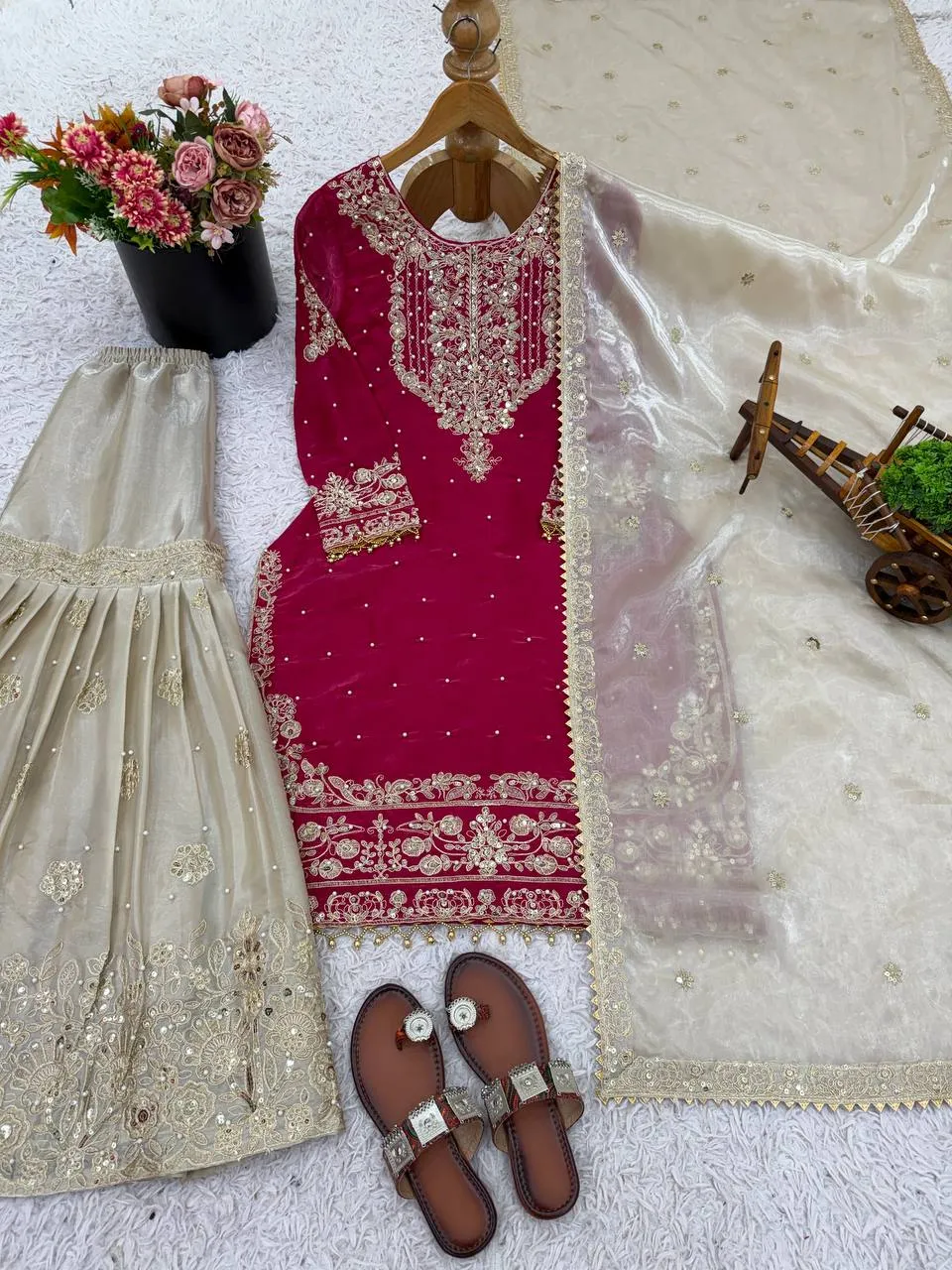 Sabina 1694 Jimmy Choo Silk Wedding Readymade Dress