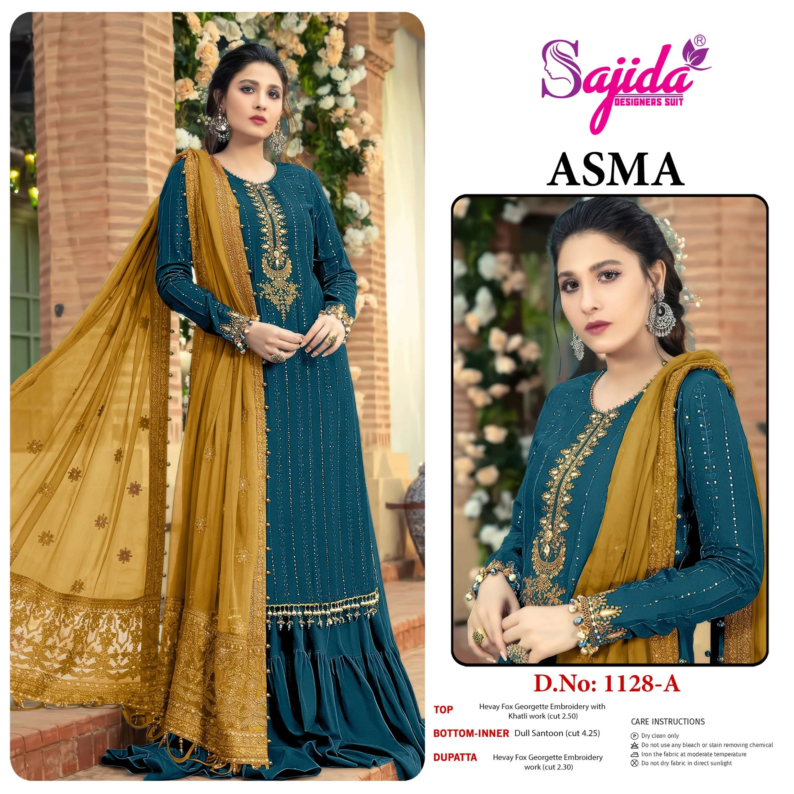 Sajida Asma Pakistani Suits