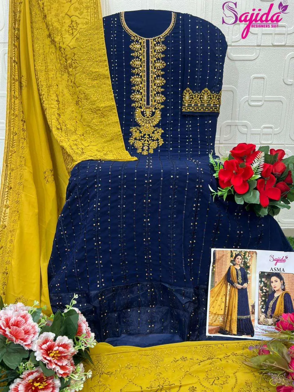 Sajida Asma Pakistani Suits